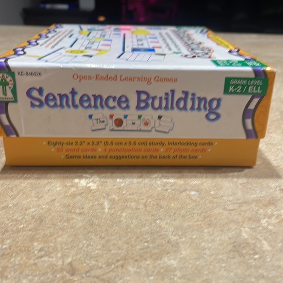 Sentence Building puzzle - Picture 3 of 7